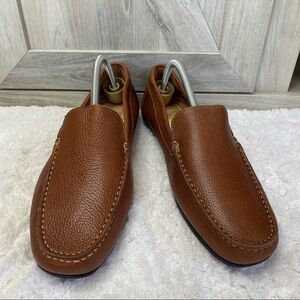 14th & Union Men's Leather Driving Loafers Brown 9.5 Pristine Nordstrom